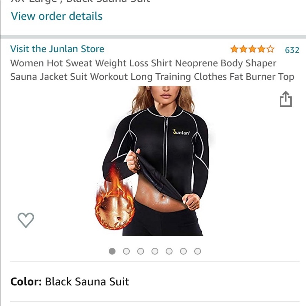 Brand new Hot sweat body shaper training jacket